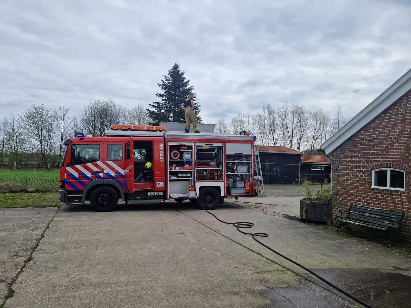 Brandweer Rukt Twee Keer Uit In Eibergen